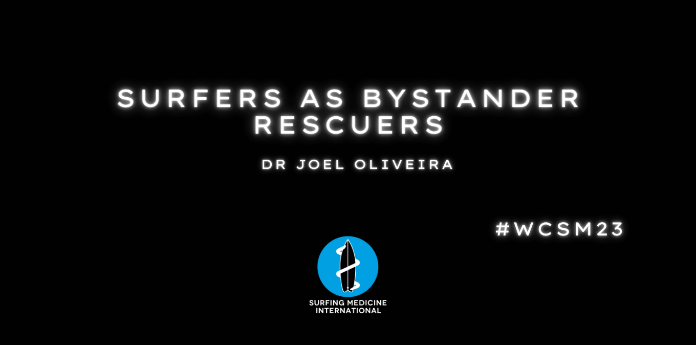 Surfers as bystander rescuers in Spain and Portugal, Joel de Oliveira